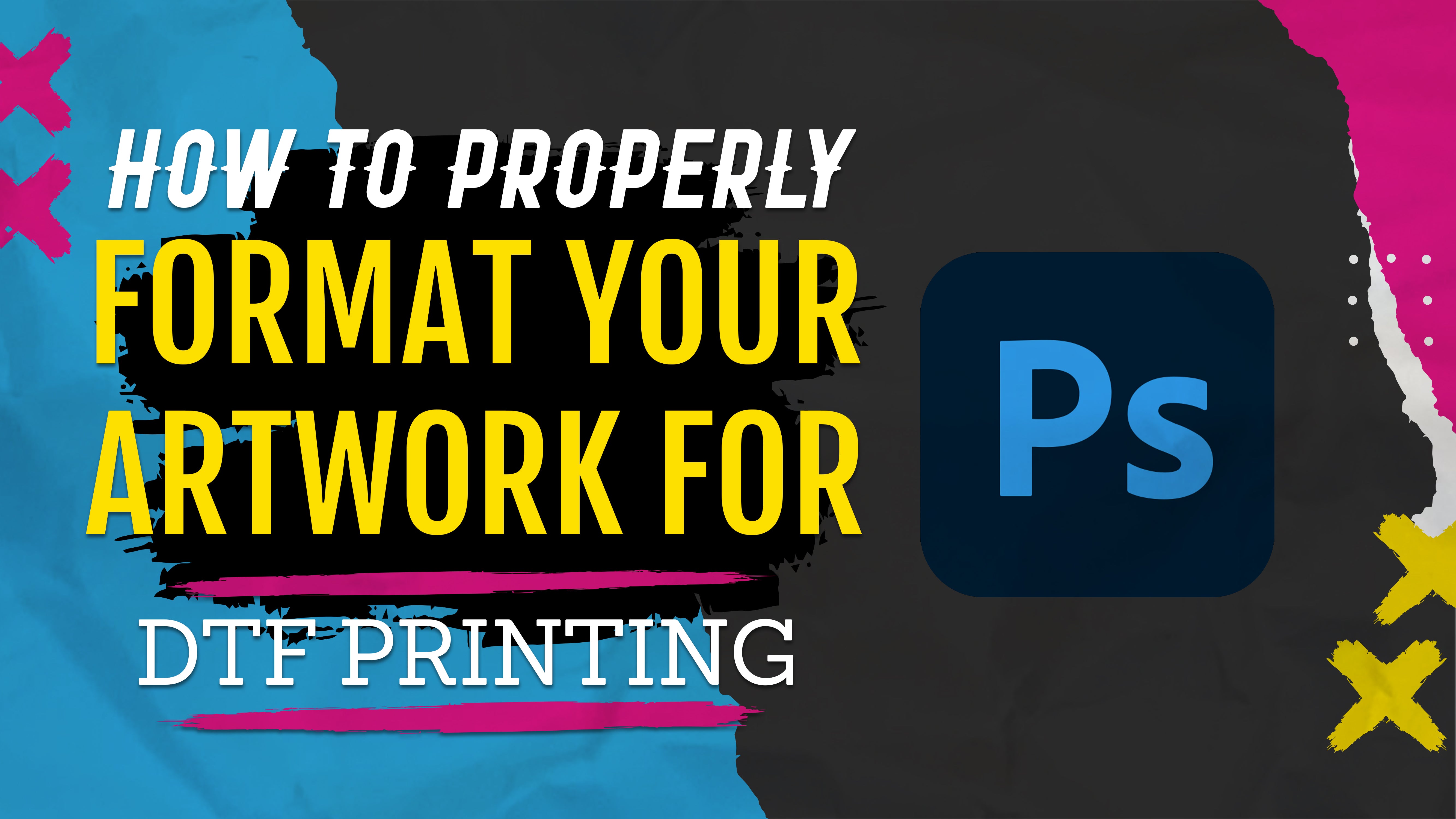 Artwork Format How to Properly Format Your Artwork for DTF Printing Using Photoshop ...